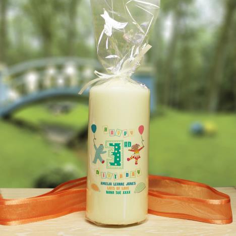 Personalised In The Night Garden Birthday Candle Extra Image 2